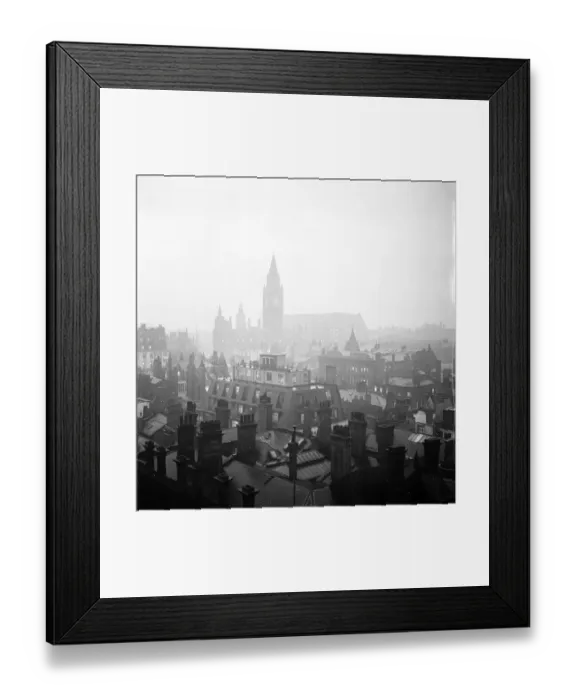 Framed Print : Over The Rooftops Framed Print : Over The Rooftops