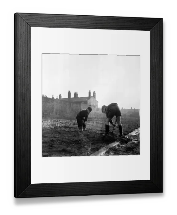 Framed Print : Urban Diggers Framed Print : Urban Diggers