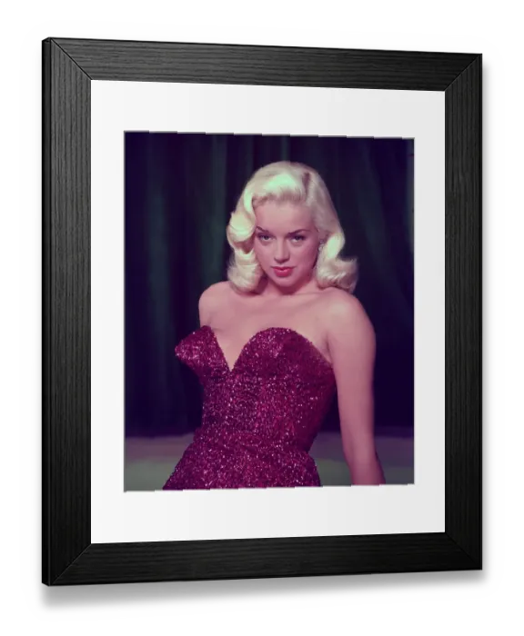 Framed Print : Diana Dors Framed Print : Diana Dors