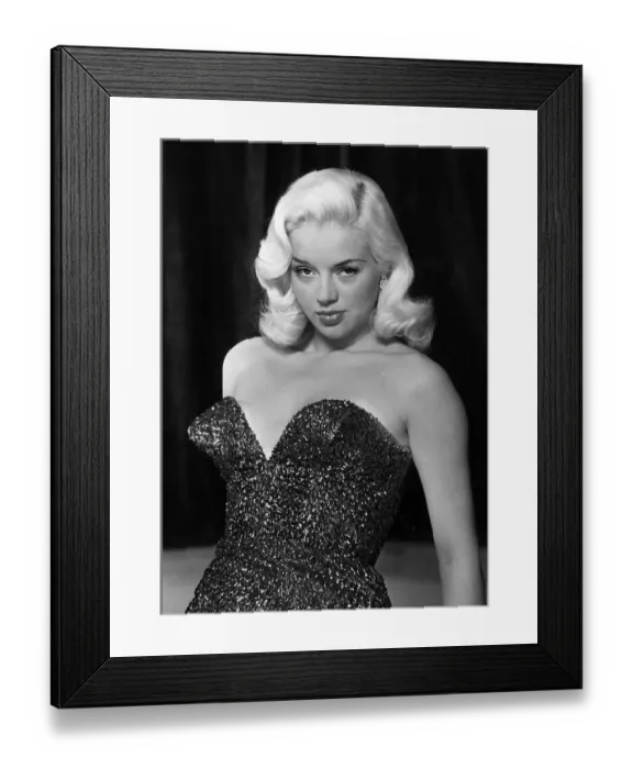 Framed Print : Diana Dors Framed Print : Diana Dors