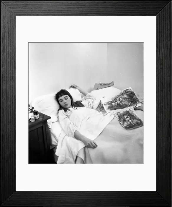 Framed Print : Leslie's Big Sleep Framed Print : Leslie's Big Sleep