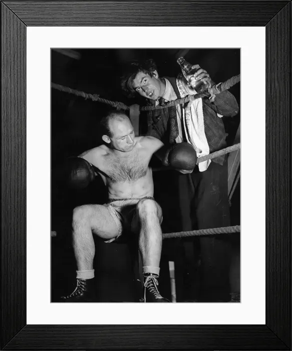 Framed Print : Fairground Boxer Framed Print : Fairground Boxer