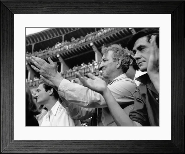 Framed Print : Graves Applauds