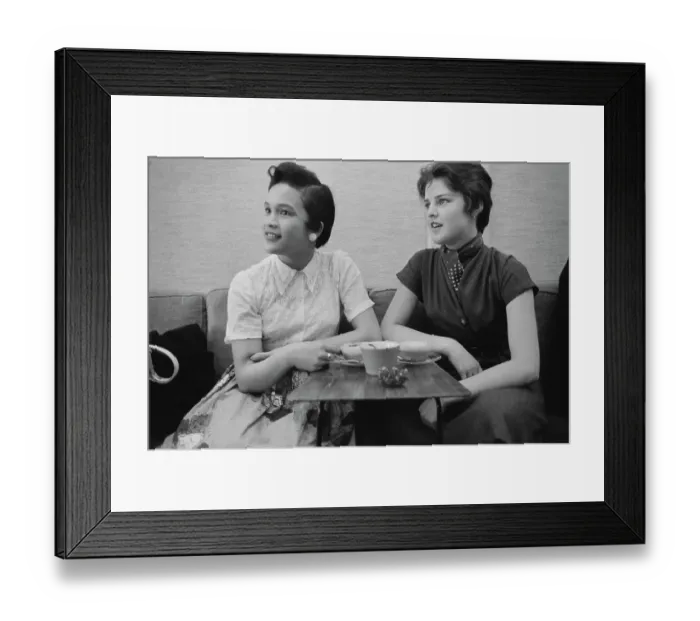 Framed Print : London Coffee Bar