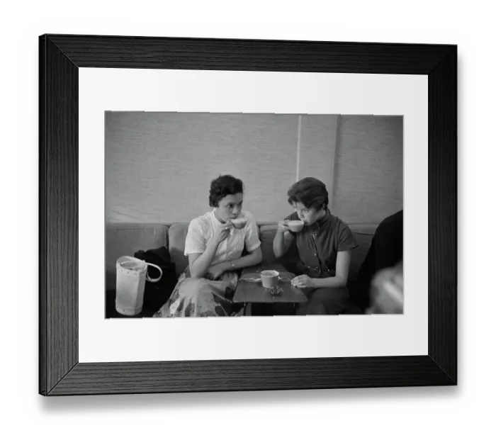 Framed Print : London Coffee Bar