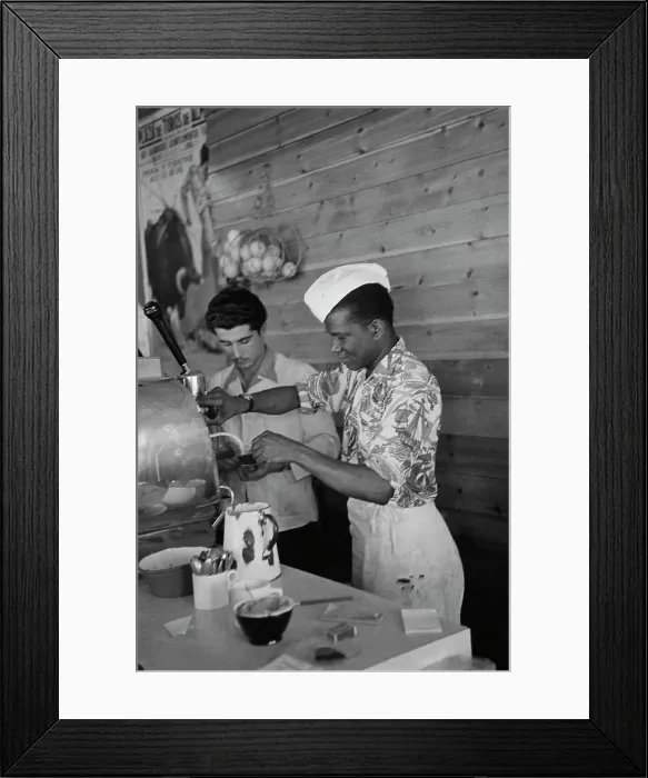 Framed Print : Coffee Bar Framed Print : Coffee Bar