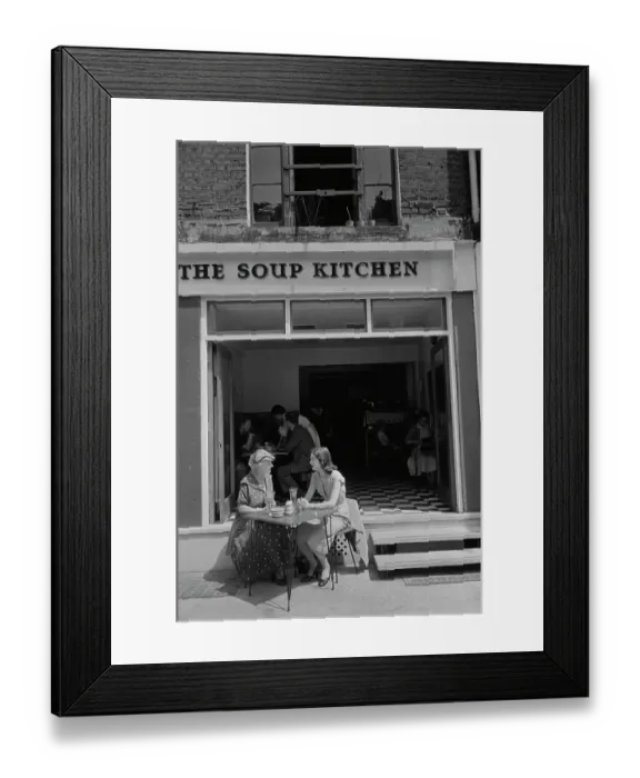 Framed Print : The Soup Kitchen Framed Print : The Soup Kitchen