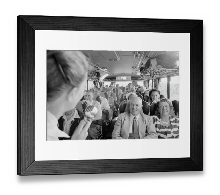 Framed Print : Italian Coach Tour Framed Print : Italian Coach Tour