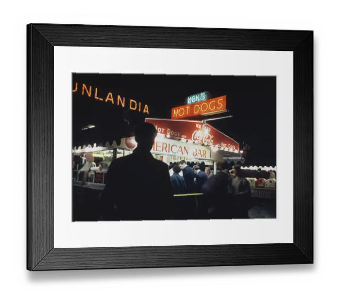 Framed Print : American Snack Bar Framed Print : American Snack Bar