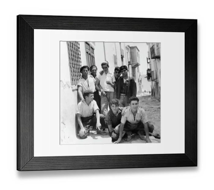Framed Print : Peniscola Boys Framed Print : Peniscola Boys