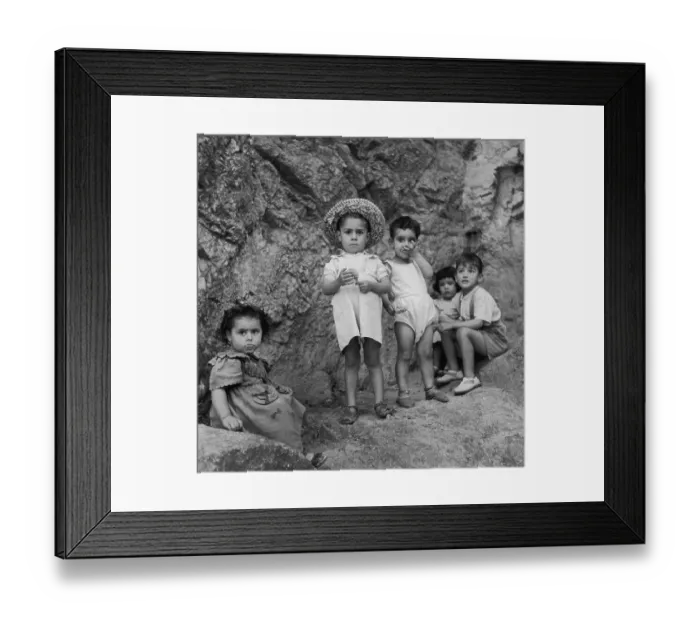 Framed Print : Spanish Children Framed Print : Spanish Children