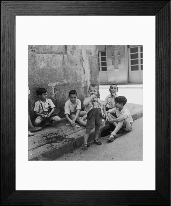 Framed Print : Spanish Children Framed Print : Spanish Children
