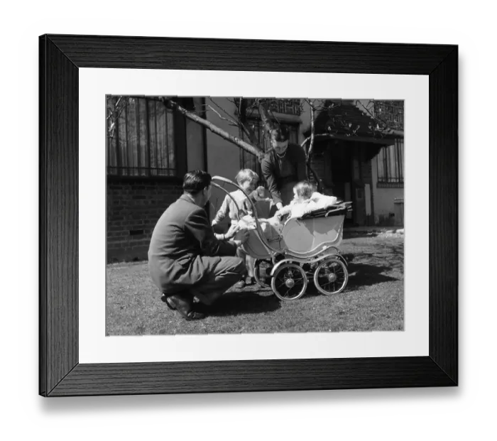 Framed Print : Family Outing Framed Print : Family Outing