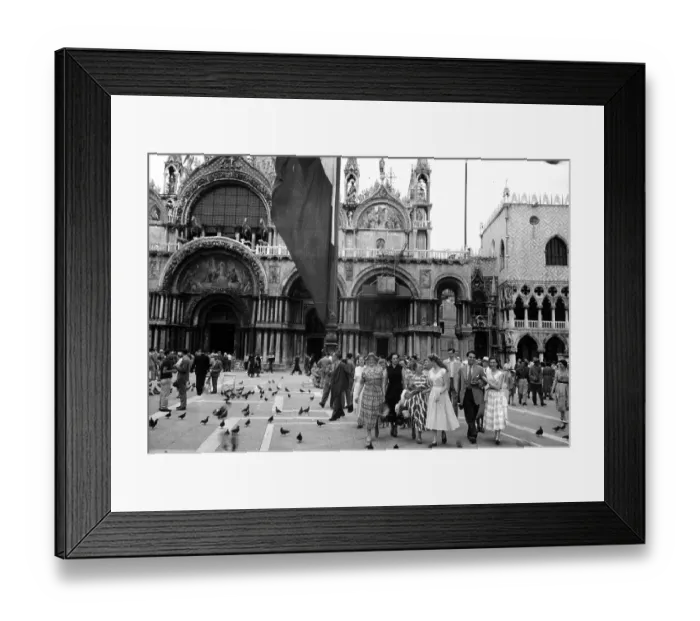 Framed Print : Piazza Tour Framed Print : Piazza Tour