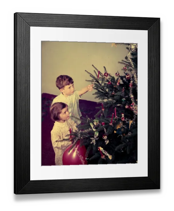 Framed Print : Christmas Kids Framed Print : Christmas Kids