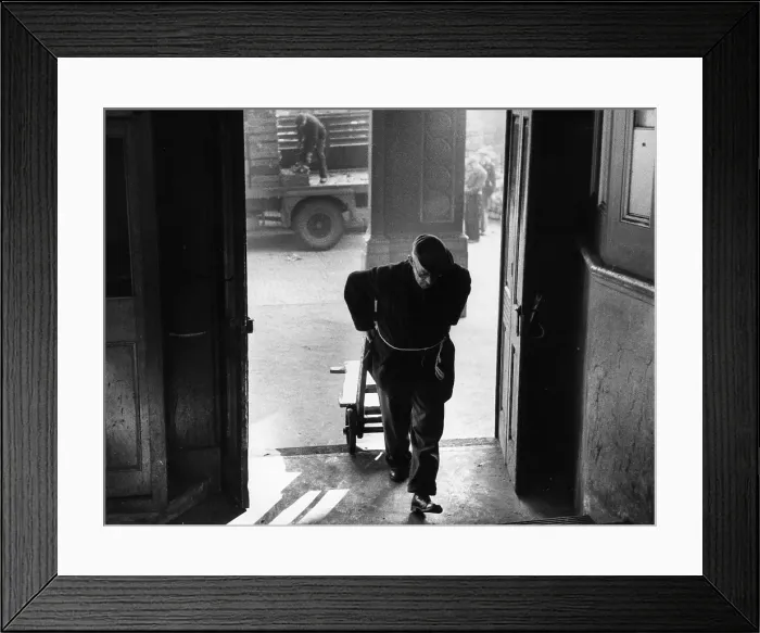 Framed Print : Market Porter Framed Print : Market Porter