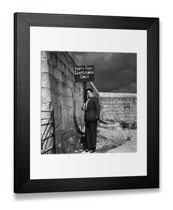 Framed Print : The Big Man