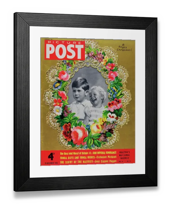 Framed Print : Prince Charles And Princess Anne Framed Print : Prince Charles And Princess Anne