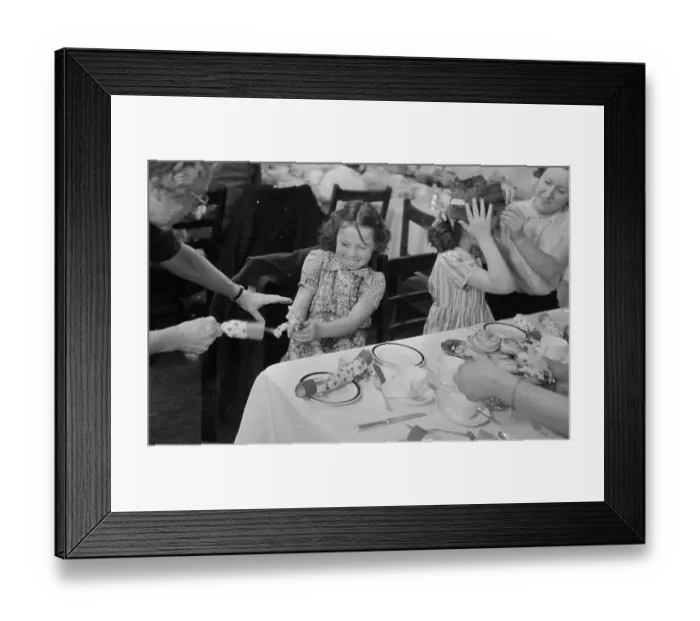 Framed Print : Pulling A Cracker Framed Print : Pulling A Cracker
