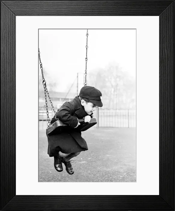 Framed Print : Swing Low. 19th December 1953: Martin Tomlins Framed Print : Swing Low. 19th December 1953: Martin Tomlins
