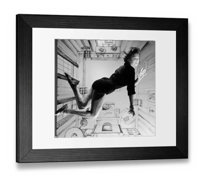 Framed Print : Walking On Air Framed Print : Walking On Air