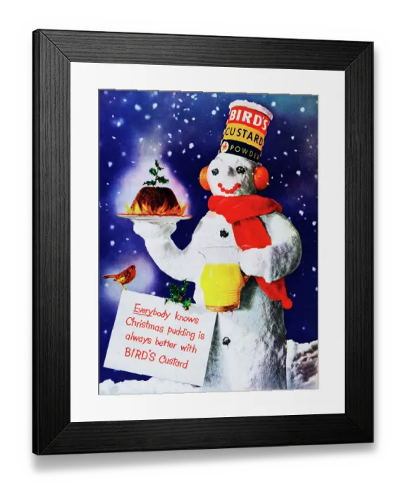 Framed Print : Bird's Custard Powder Framed Print : Bird's Custard Powder