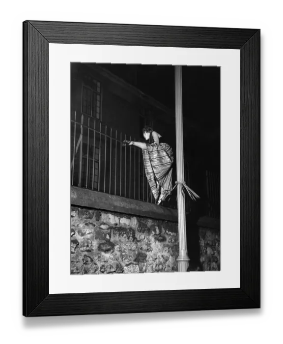 Framed Print : Wall Climbing