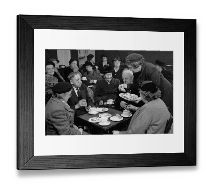 Framed Print : Serving The Tea Framed Print : Serving The Tea