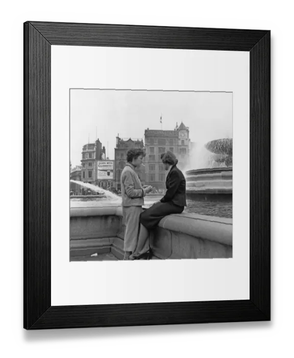 Framed Print : In Trafalgar Square Framed Print : In Trafalgar Square