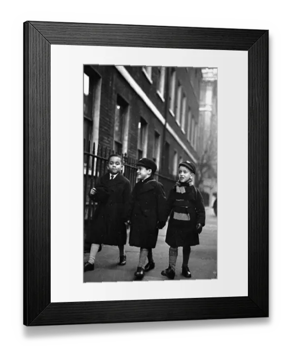 Framed Print : Three Little Boys Framed Print : Three Little Boys