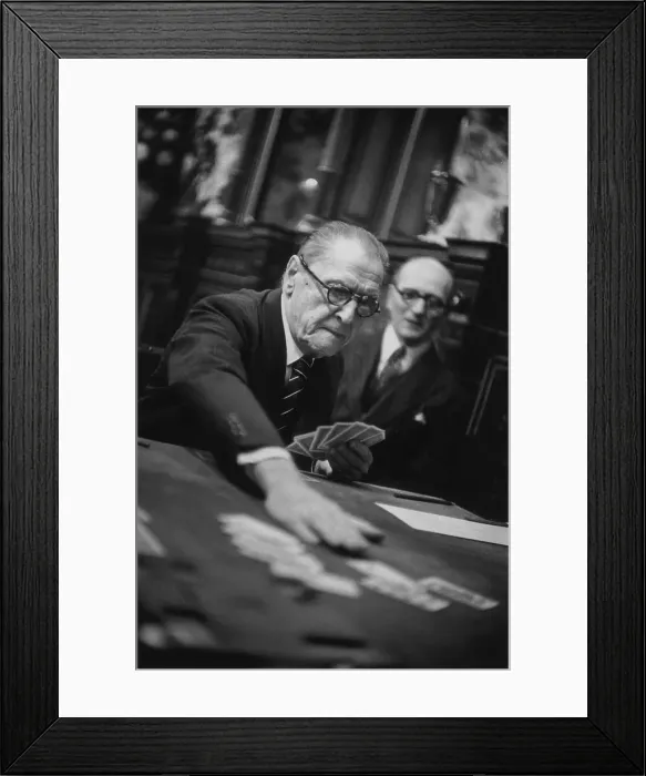 Framed Print : Maugham At Crockfords Framed Print : Maugham At Crockfords