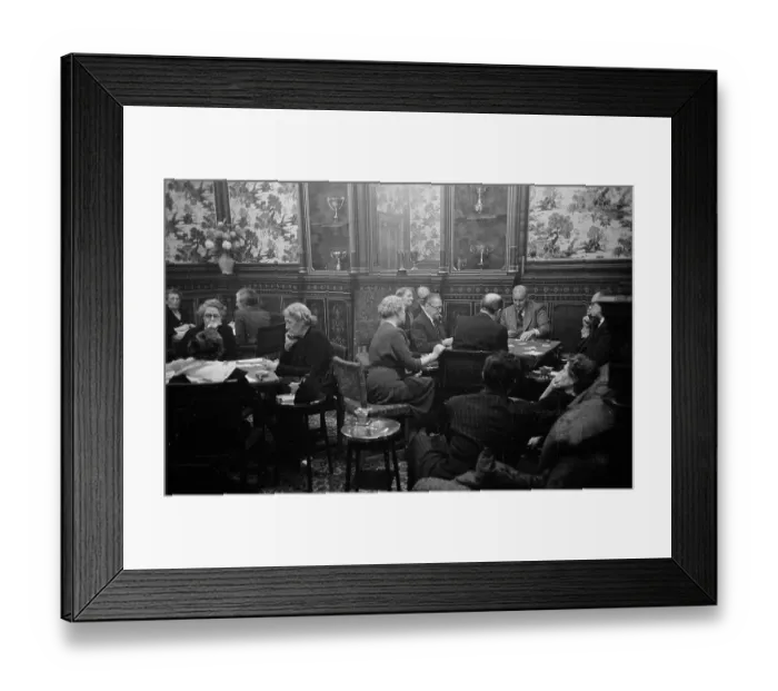 Framed Print : Bridge Club Framed Print : Bridge Club