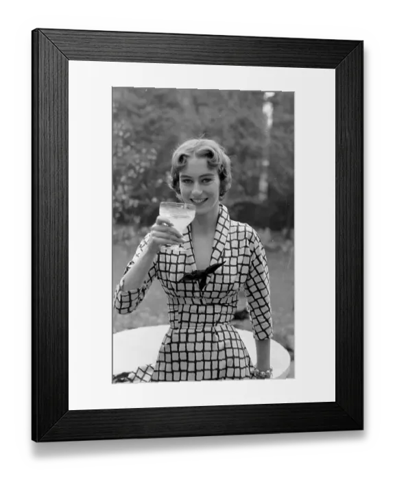 Framed Print : A Drinking Dress Framed Print : A Drinking Dress