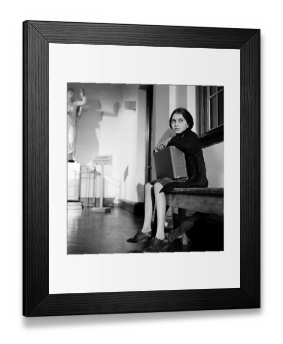 Framed Print : Sitting On Bench
