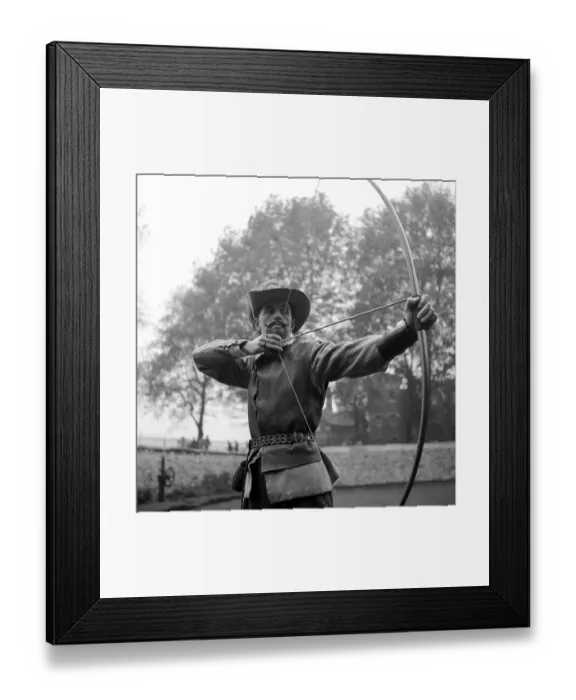 Framed Print : A Real Robin Hood