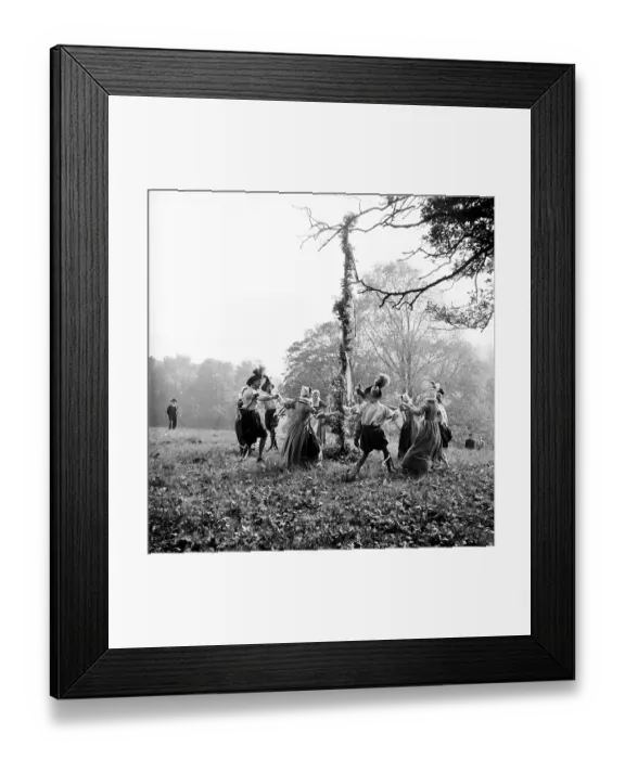 Framed Print : Maypole Dance Framed Print : Maypole Dance