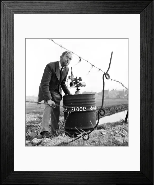 Framed Print : Flood Warning Framed Print : Flood Warning
