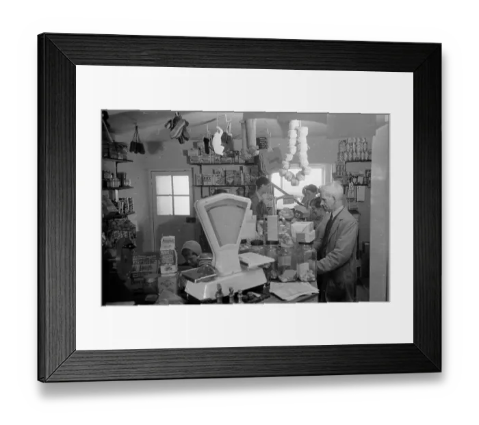 Framed Print : Salthouse Shop Framed Print : Salthouse Shop