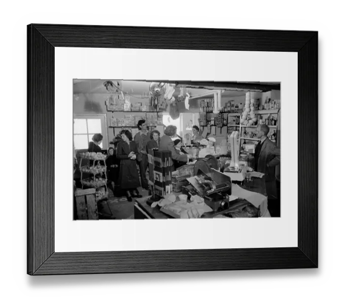 Framed Print : Salthouse Shop Framed Print : Salthouse Shop