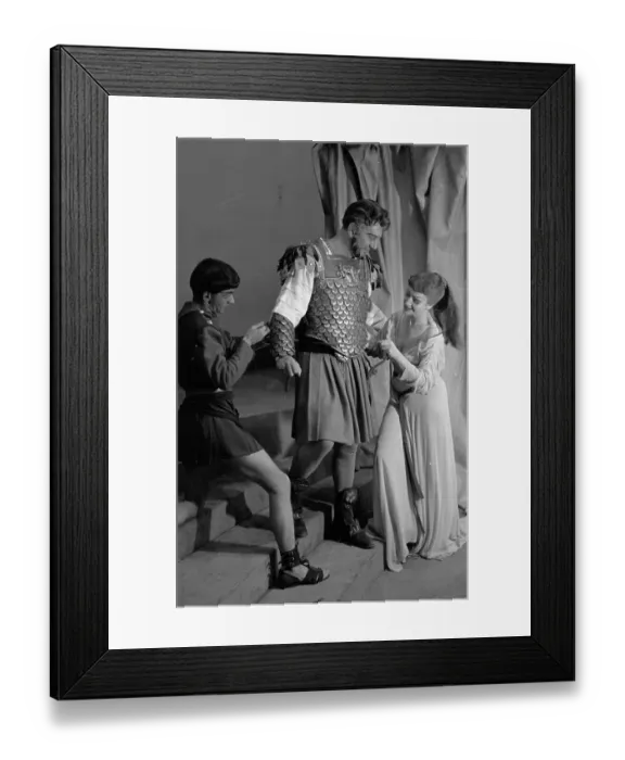 Framed Print : Dressing Anthony Framed Print : Dressing Anthony