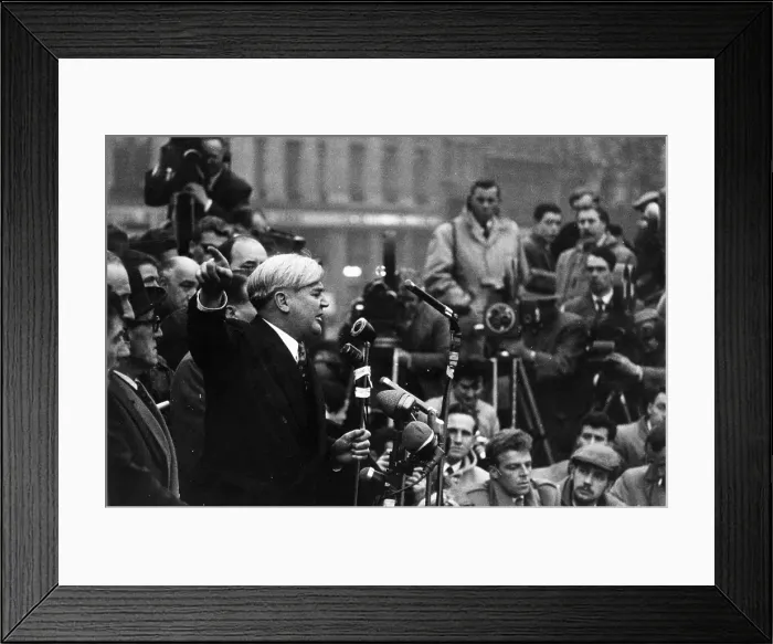 Framed Print : Aneurin Bevan Framed Print : Aneurin Bevan