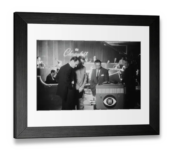 Framed Print : Waldman At CBS Framed Print : Waldman At CBS
