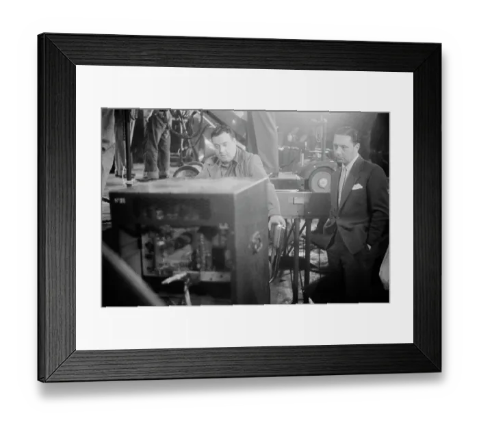 Framed Print : New York TV Production Framed Print : New York TV Production