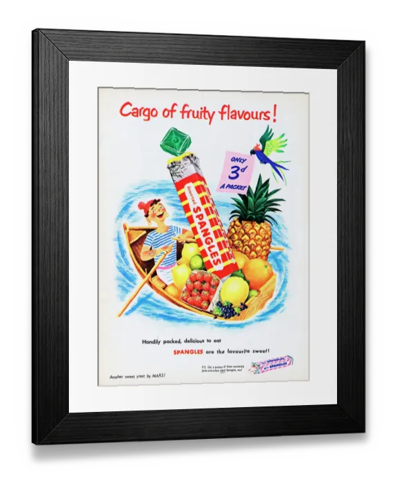 Framed Print : Cargo Of Fruity Flavours! Framed Print : Cargo Of Fruity Flavours!