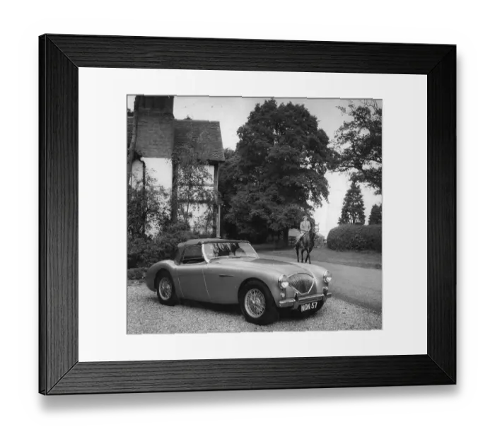 Framed Print : Austin Healey