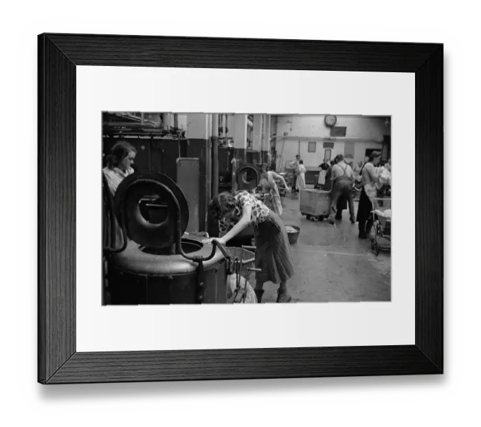 Framed Print : Public Laundrette Framed Print : Public Laundrette
