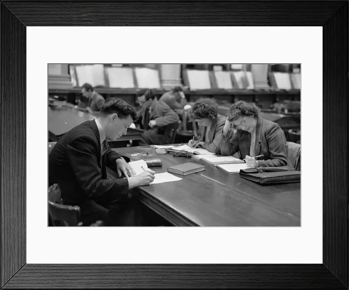 Framed Print : Glasgow Library Framed Print : Glasgow Library