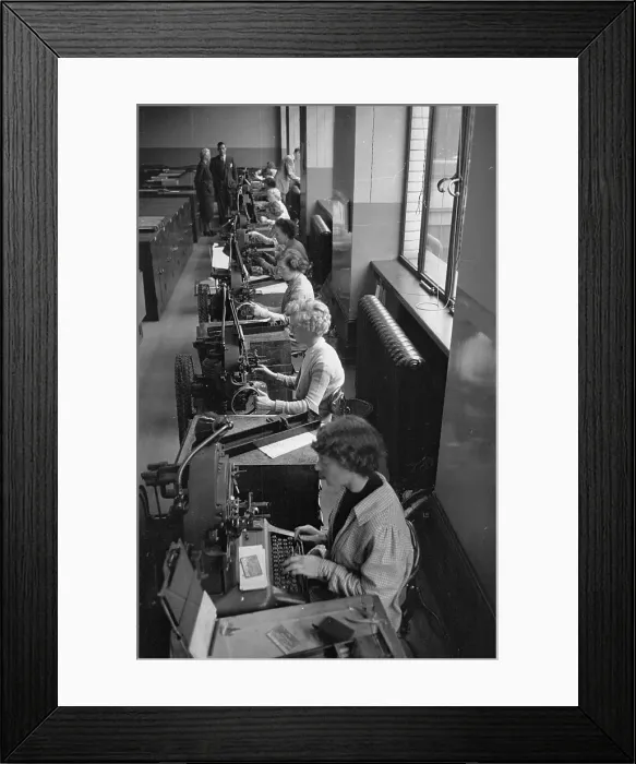 Framed Print : Office Work Framed Print : Office Work