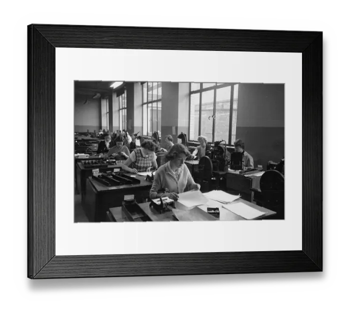 Framed Print : Glasgow Office Framed Print : Glasgow Office