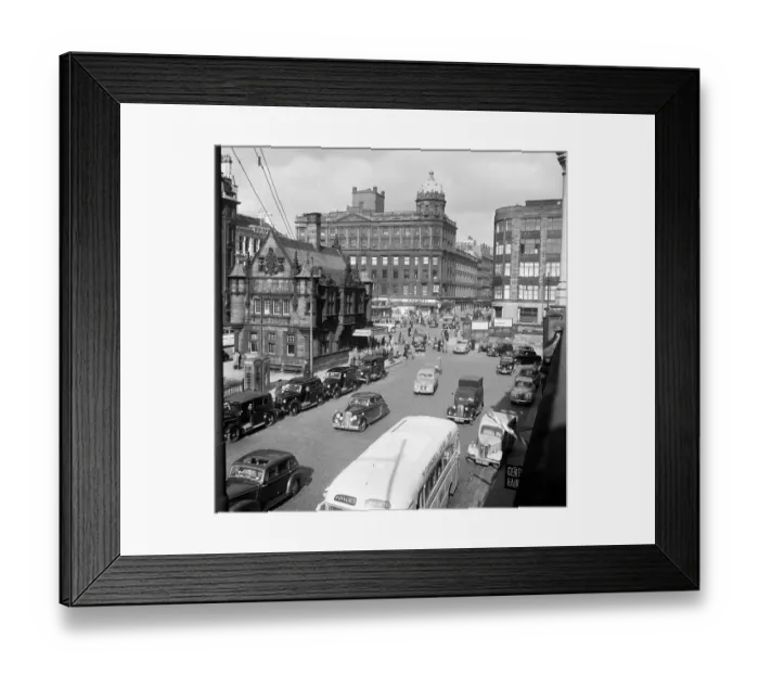 Framed Print : Glasgow Street Framed Print : Glasgow Street